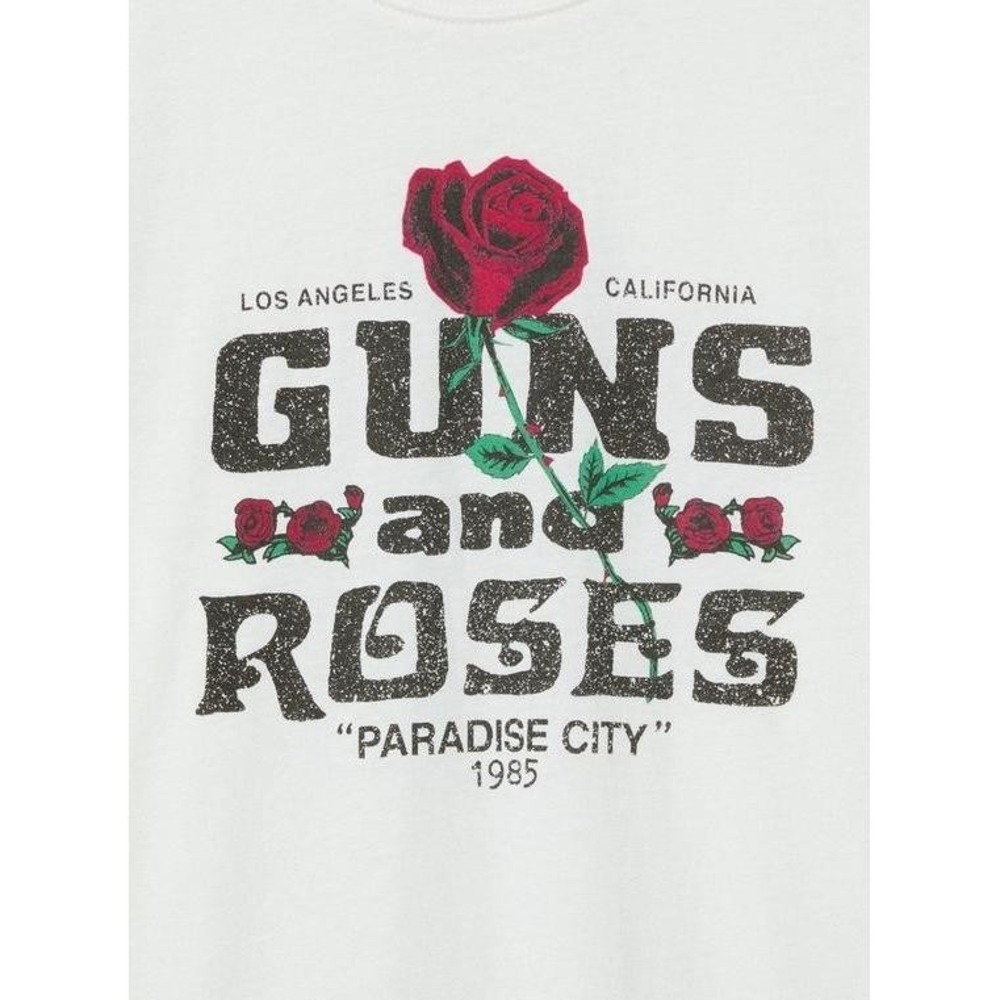 NWT‎ Torrid Guns and Roses Relaxed Fit Cotton Crew Tee 3X